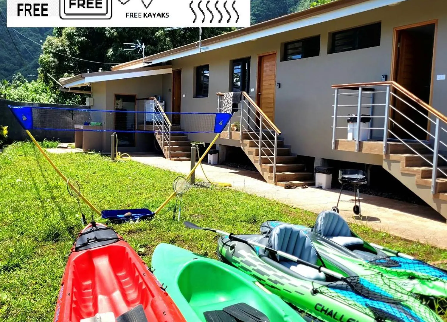 شقة Teahupo'O Lodge Tahiti - Fare Terre Et Mer - Climatise - Canoe Et Paddle Teahupoo بولينيزيا الفرنسية